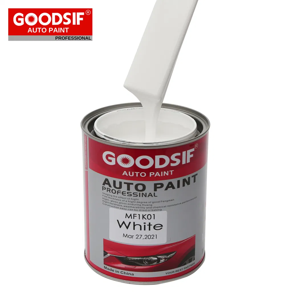 Two Component Acrylic Advanced Auto Paint Series Goodsif Automotive Enamel Lacquer Car Body Shop 2K Big Red Repair Automobile Paint